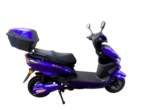 Moto azul